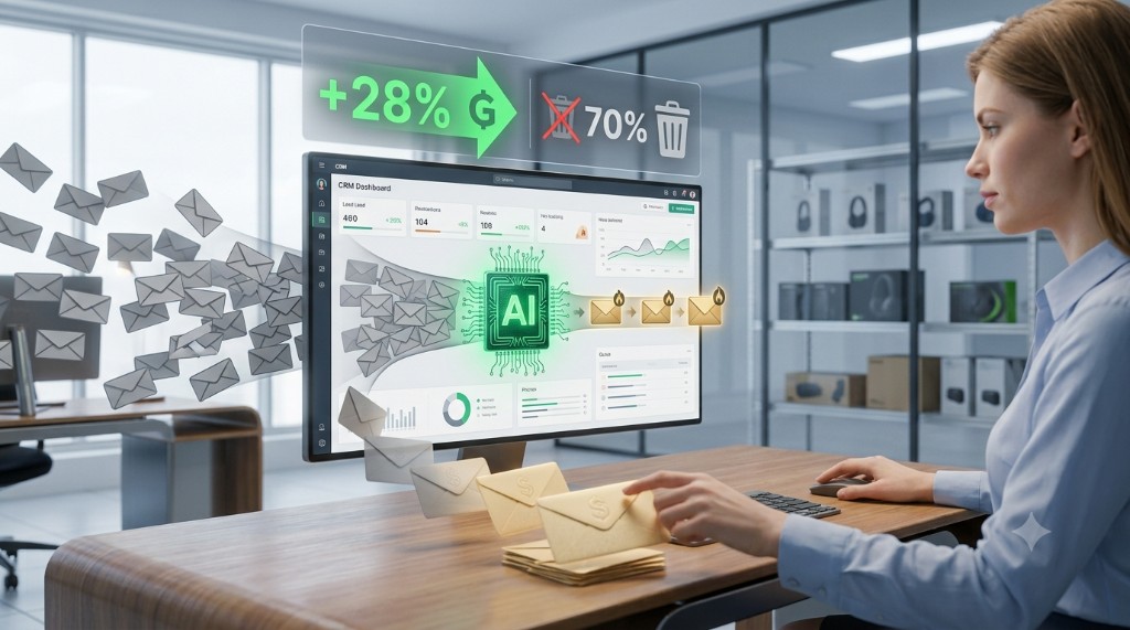 ИИ-ассистент техподдержки: CRM-дашборд, автоматическая сортировка обращений и приоритизация лидов